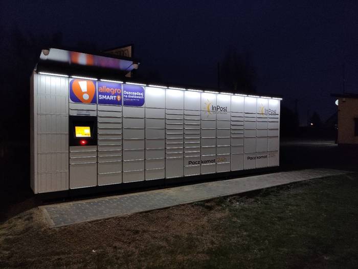 Поштомат IMI02M Parking przy Delikatesy Karpińscy