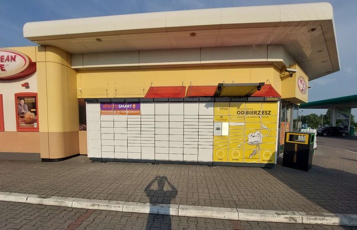 Paczkomat INO01N Stacja paliw BP