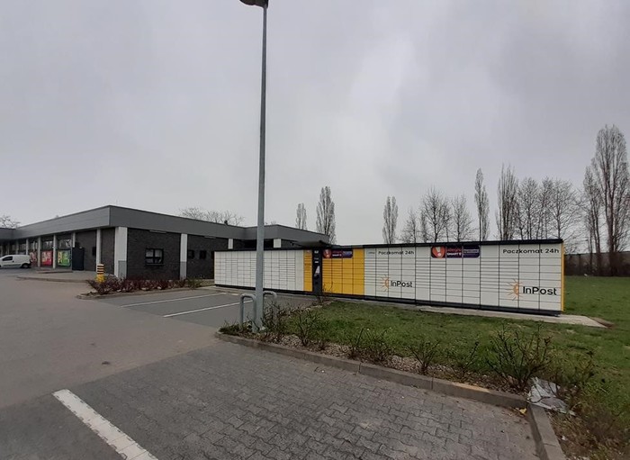 Paczkomat INO04A Przy markecie Aldi
