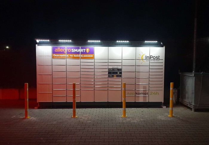 Parcel Locker INS01BAPP Stacja paliw MOYA