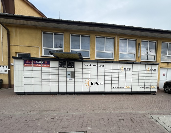 Paczkomat ISK01N Przy Ochotniczej Straży Pożarnej