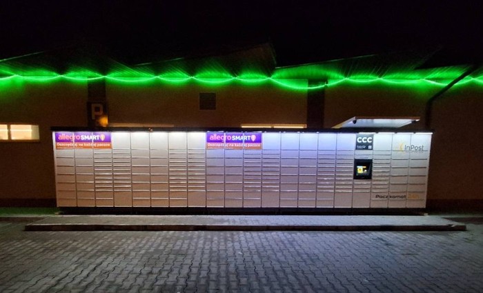 Paczkomat IWN01M Przy sklepie Zielony Koszyk