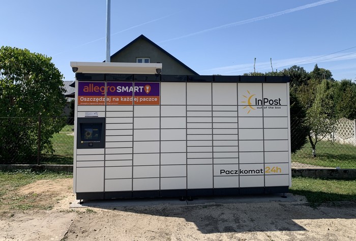 Paczkomat JAGI01M Przy sklepie