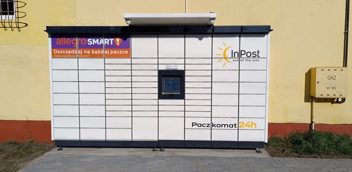 Parcel Locker JAMN01M Przy sklepie