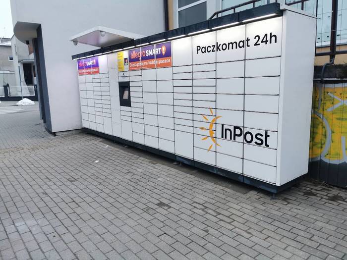 Parcel Locker JAS01M Przy sklepie społem nr 28