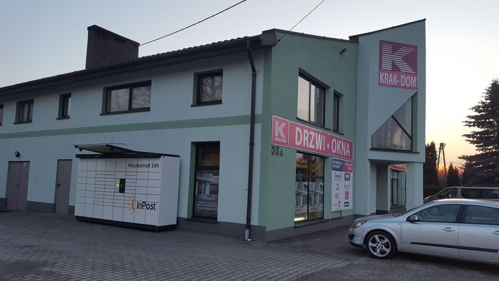 Paczkomat JAW03N Przy sklepie Krak-Dom