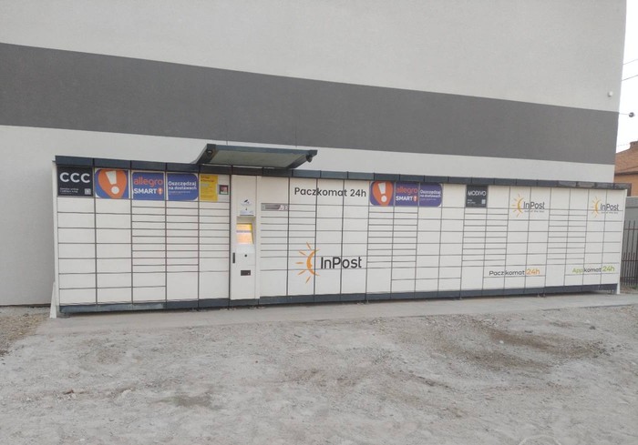 Paczkomat JAW04A Posesja Jaworzno Mroczka