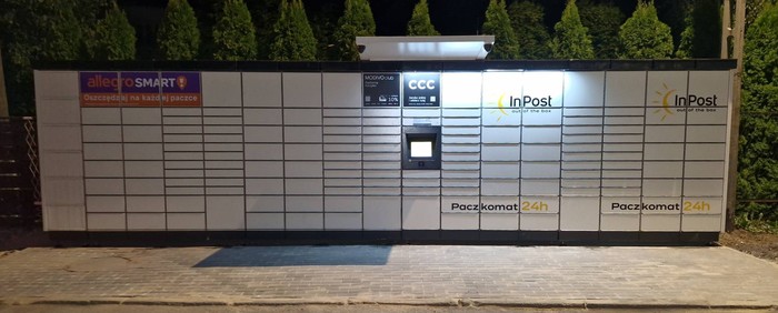 Paczkomat JAW18M Sklep Żabka
