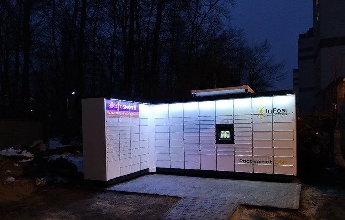 Paczkomat JAW20M Prywatna posesja