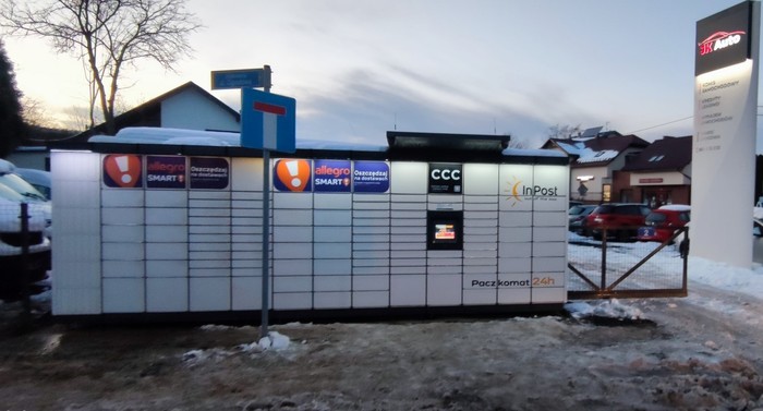 Paczkomat JCE01M Parking przy Kapliczce w Jaśkowicach