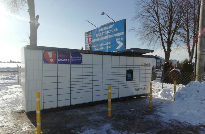 Paczkomat JCK01M Auto Serwis Przy Lotnisku