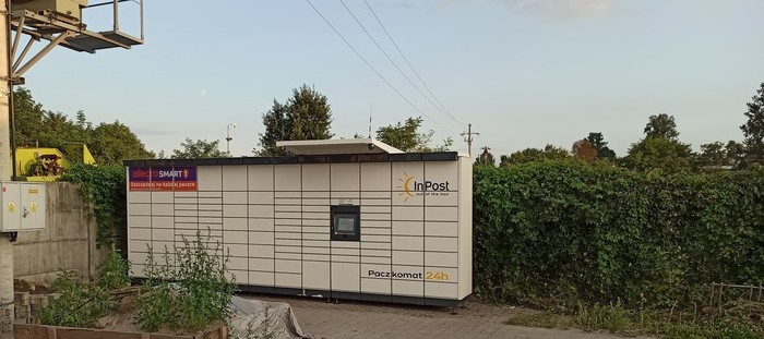 Paczkomat JEW03M Tylny Parking Piotruś Pan