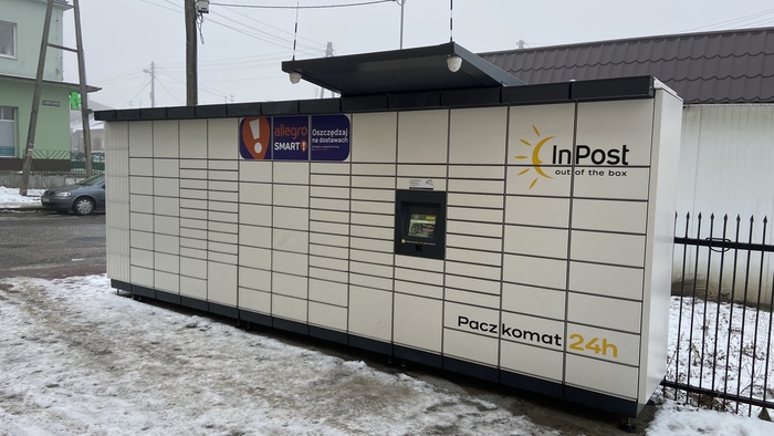 Paczkomat JEZ02M Przy zakładzie fryzjerskim