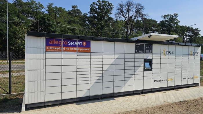 Parcel Locker JFW01M Przy stacji kontroli pojazdów