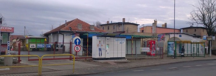 Paczkomat JGO02L Przy targowisku Spółka Kupiecka Zabobrze