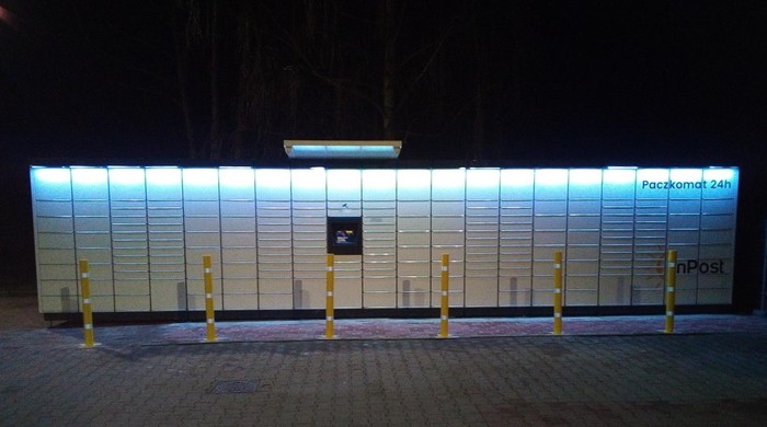 Paczkomat JGO10M Przy sklepie Lidl