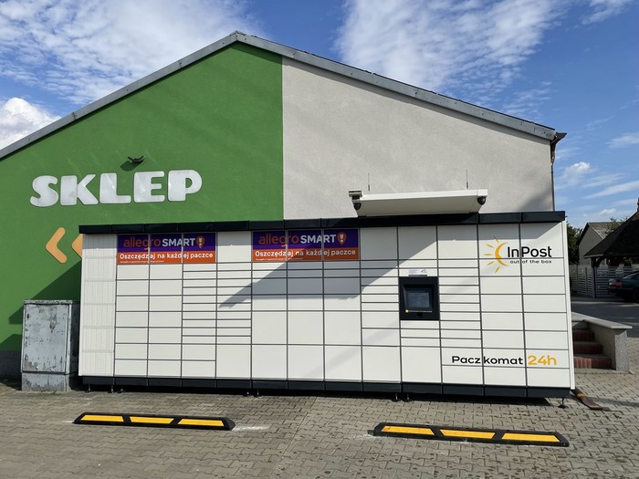 Paczkomat JID01M Przy sklepie Limonka
