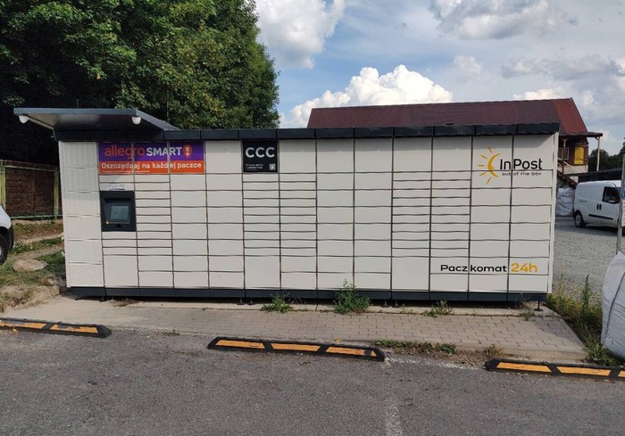 Paczkomat JKD01M Przyt sklepie Lewiatan