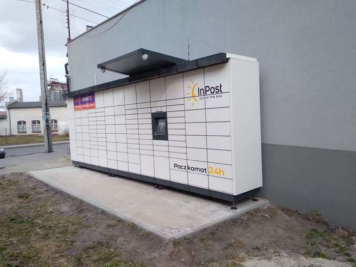Paczkomat JKS01M Przy sklepie Lewiatan