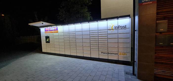 Поштомат JOZ07M Parking przed Lodami z Michalina