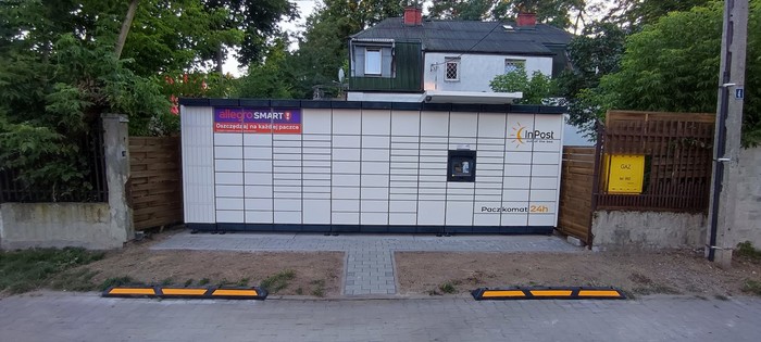 Parcel Locker JOZ11M Posesja prywatna Piaskowa 56
