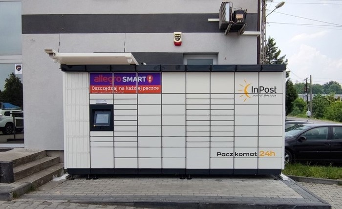 Paczkomat JSX02M Przy sklepie Lewiatan