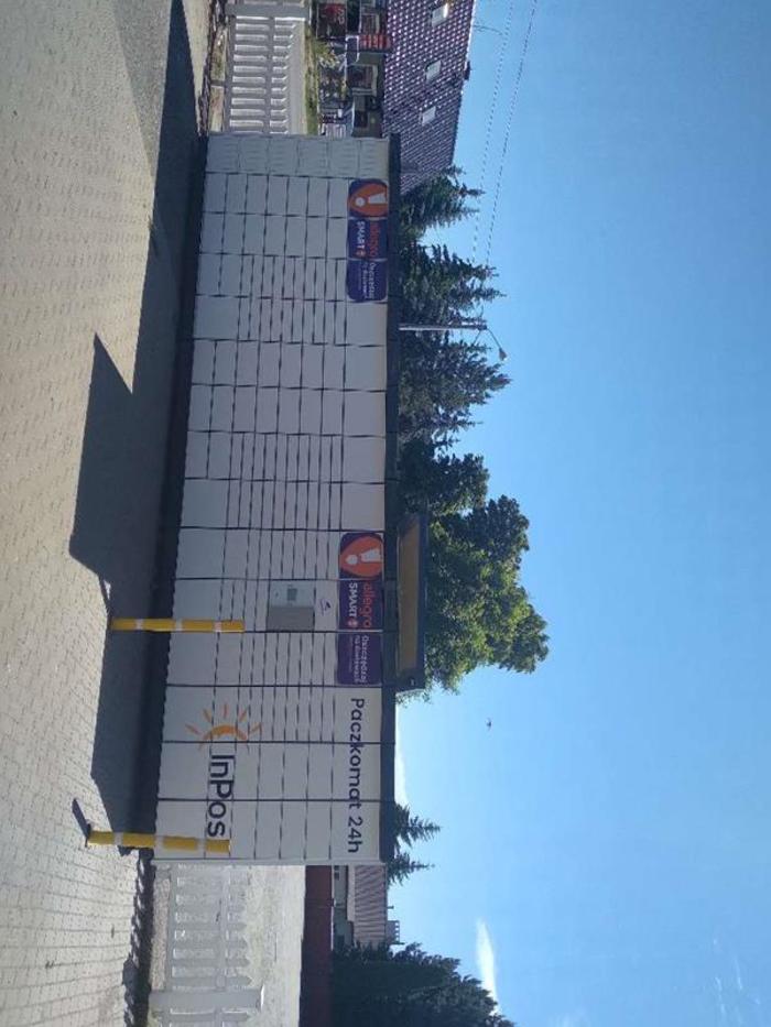 Paczkomat JWO01N Stacja paliw Total