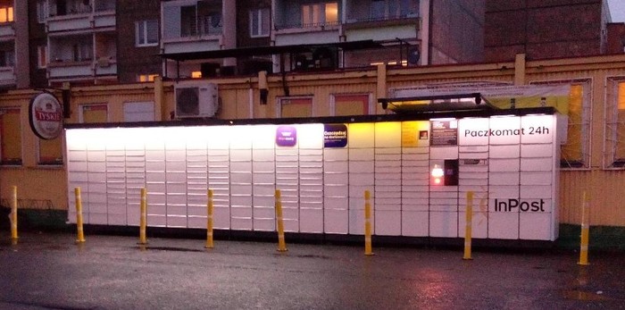 Parcel Locker JZD02N Przy sklepie spożywczym Heliodor