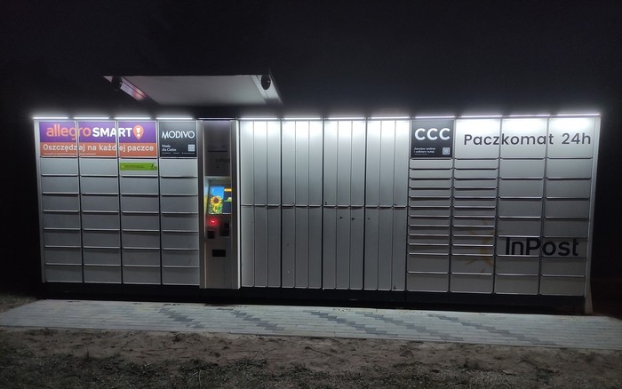 Paczkomat KAOS01AP prywatna posesja