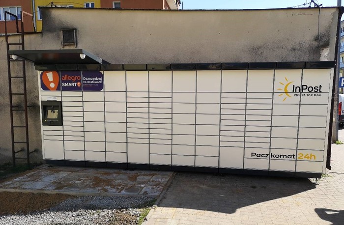 Paczkomat KAR07M Przy sklepie GAMA