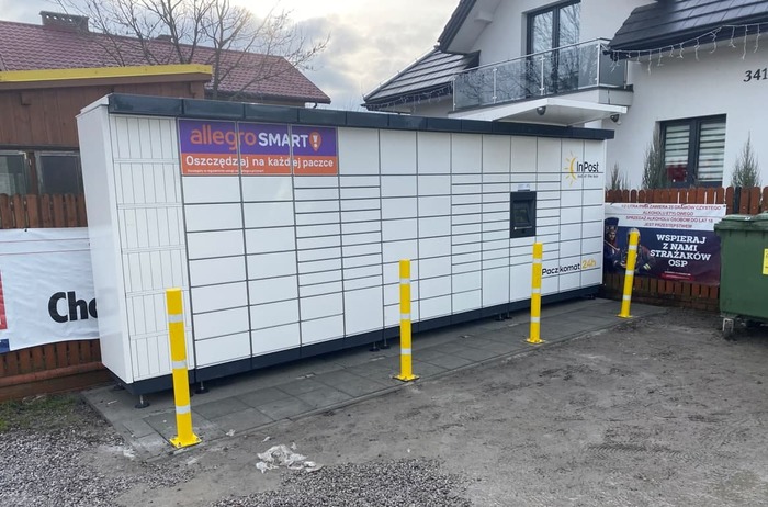 Поштомат KAR17M Parking sklepu ABC