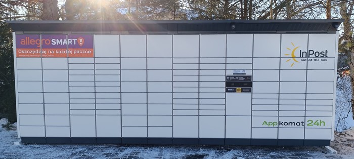 Paczkomat KASY01BAPP Na prywatnej posesji