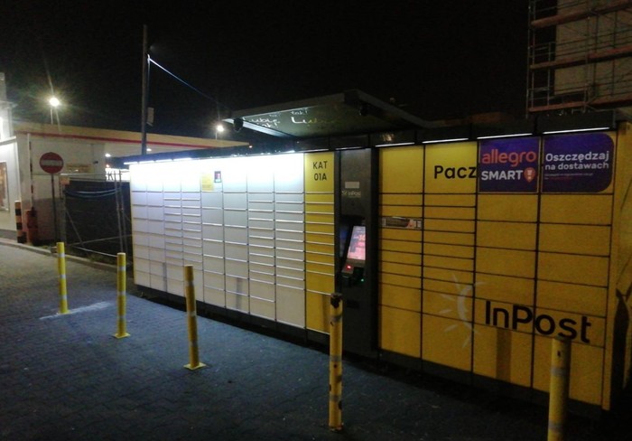 Parcel Locker KAT01A Stacja paliw Shell