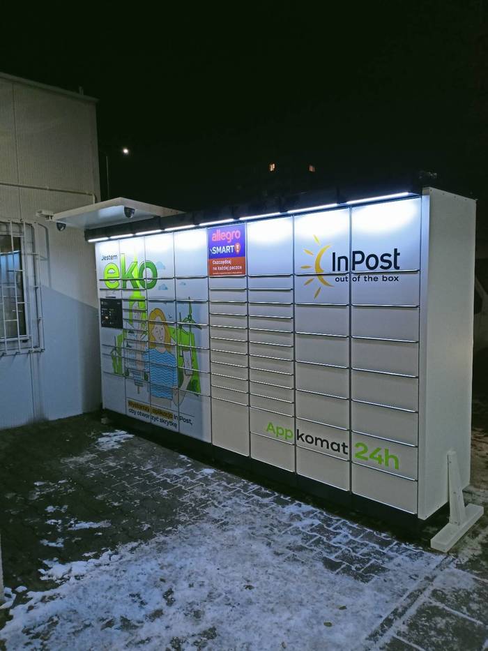 Paczkomat KAT07APP Moll Katowice Mikołowska