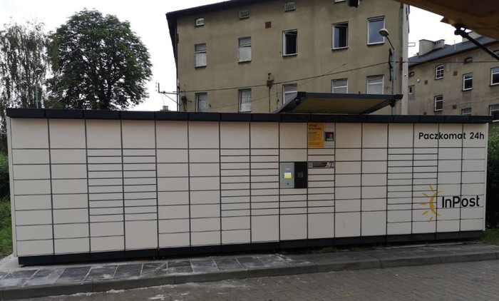 Parcel Locker KAT10N Przy sklepie Netto