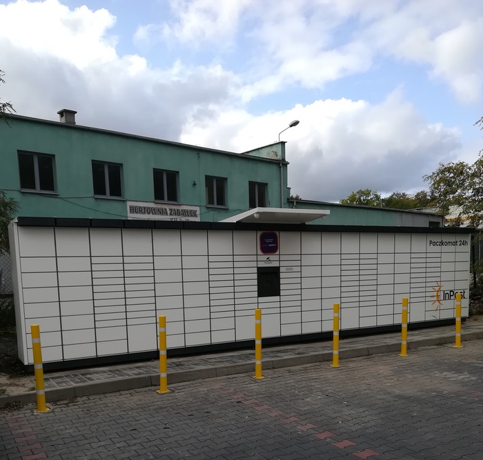Paczkomat KAT19M Sklep Lidl