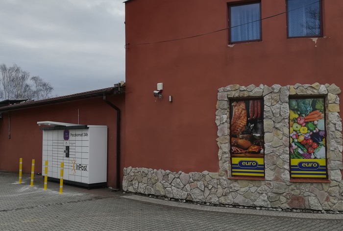 Paczkomat KAT21N Sklep Euro przy Grota-Roweckiego