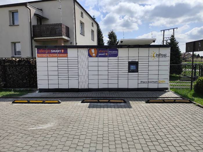 Parcel Locker KBR02M Przy prywatnej posesji