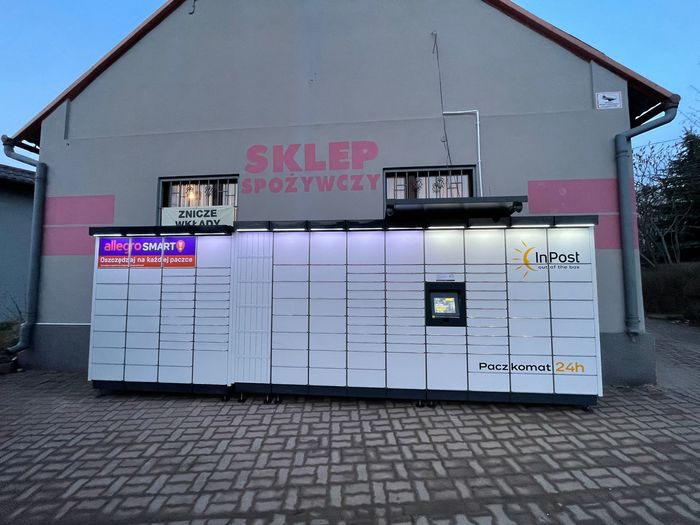 Paczkomat KGK01M Sklep spożywczy Grześ