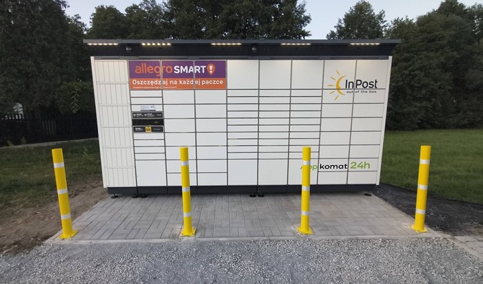 Parcel Locker KGO01BAPP Przy Myjni Samochodowej
