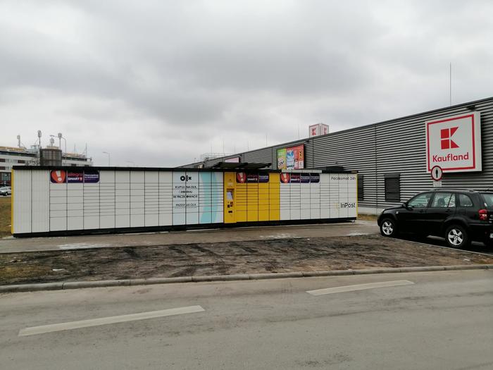 Paczkomat KIE06A Przy markecie Kaufland