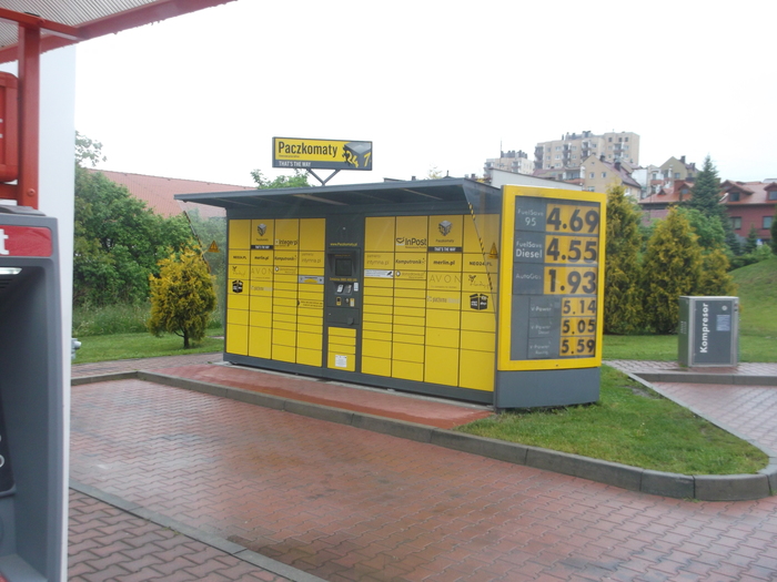 Paczkomat KIE284 Stacja paliw Shell
