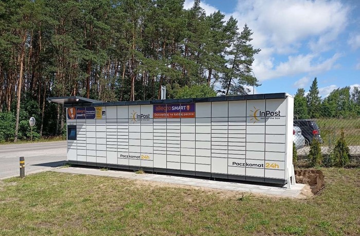 Paczkomat KKW01M parking Delikatesów Duet