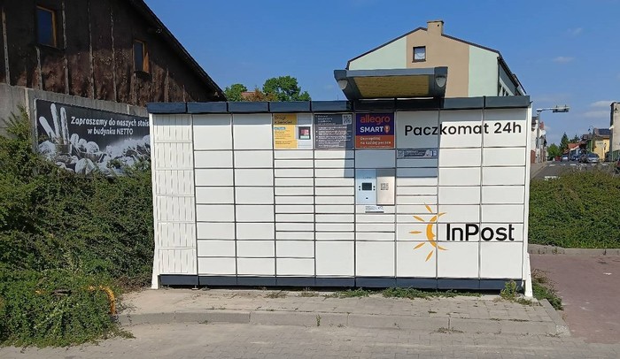 Parcel Locker KLD03N Przy sklepie Netto