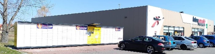 Paczkomat KLU01N Przy markecie Intermarche