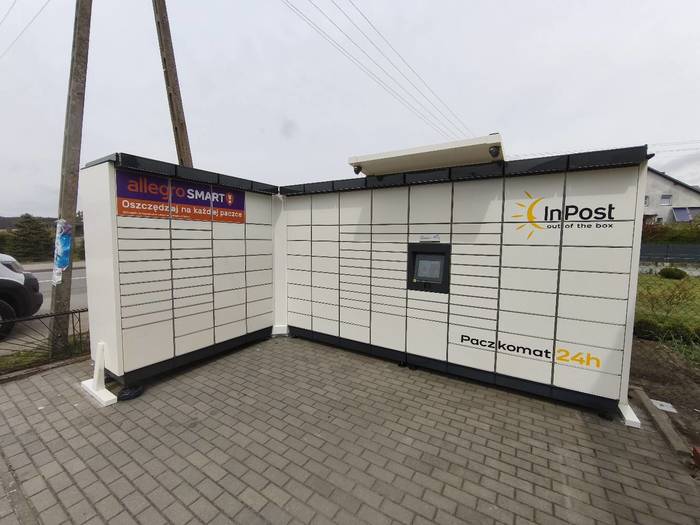 Paczkomat KMRZ01M Przy sklepie spożywczym
