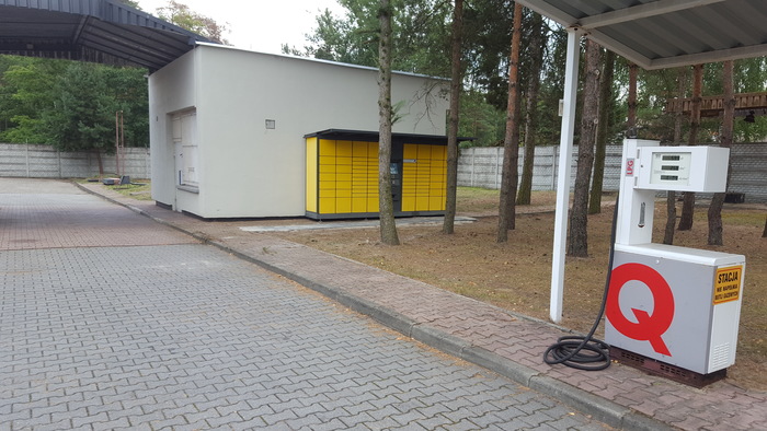 Paczkomat KMY01G Stacja paliw Pak