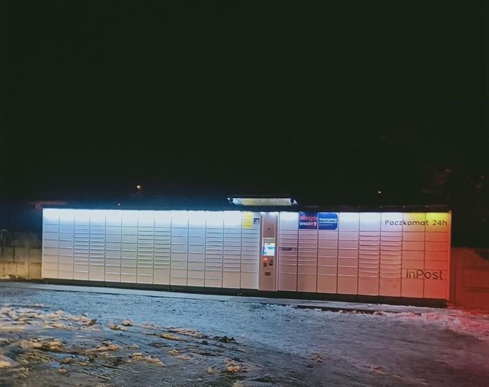 Parcel Locker KNC01A Przy sklepie mięsno-spożywczym