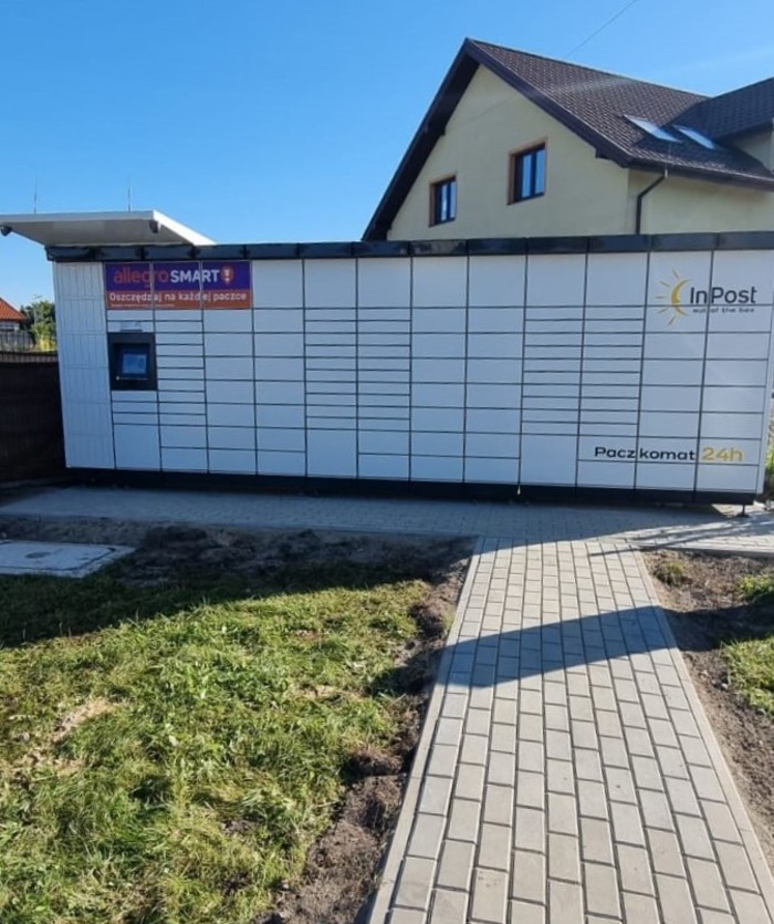 Paczkomat KNL06M Przy sklepie Żabka