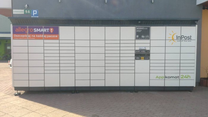 Paczkomat KNU01BAPP Hurtownia Elektryczna Elektro-Hurt Knurów ul.Kosmonautów 9A